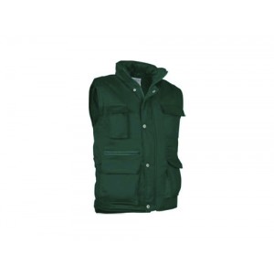 COLETE REPORTER ACOLCHOADO VERDE GARRAFA COLETE REPORTER ACOLCHOADO VERDE GARRAFA